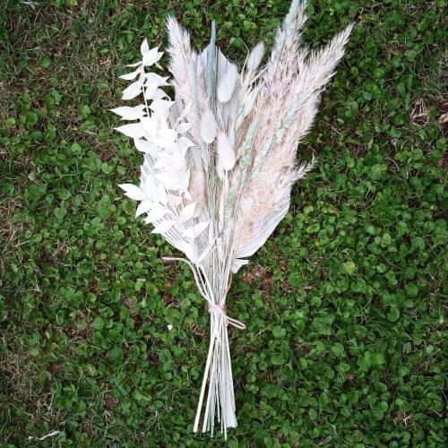 Hidden Botanics Small Dried flower bunches, Dry preserved bouquet , Gift for table, Natural vase bouquets, Small dried flower