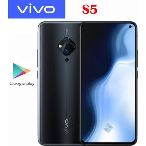 Original Official VIVO S5 Cell Phone Snapdragon 712 Octa Core 8G 128G 6.44inch 48MP Quad Rear Cameras 4100mAh 22.5W Fast Charge
