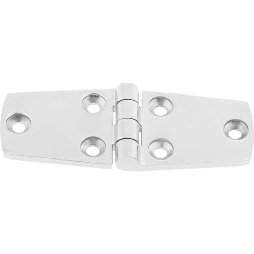 Heavy Duty 316 Stainless Steel Flush Mount Door Hinge 102 X 38 X 4 Mm