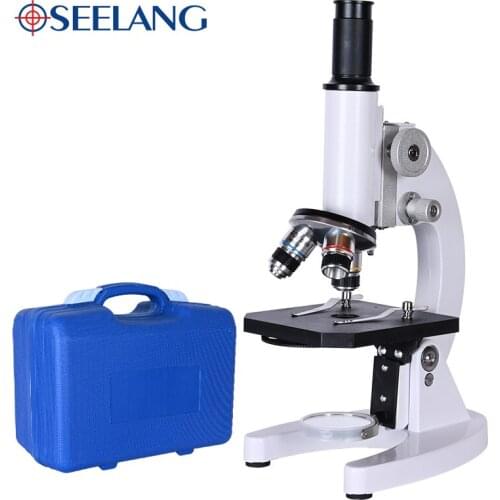 Zoom 640X HD Monocular Biological Microscope Student Science Experiment School science laboratory Lab education eyepiece 10x 16x