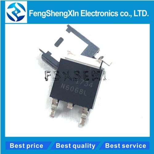 10pcs/lot N6068L DMN6068LK3 DMN6068LK3-13 TO-252 60V N-CHANNEL ENHANCEMENT MODE MOSFET