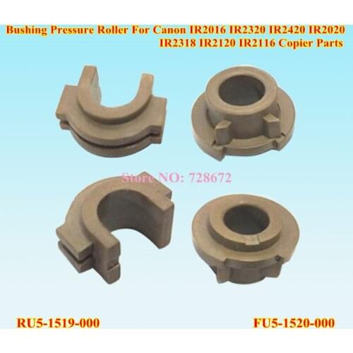 20sets Pressure Roller Bushing FU5-1519-000 FU5-1520-000 For Canon IR2016 IR2020 2025 2030 IR2120 IR2116 IR2120 IR2318 2420