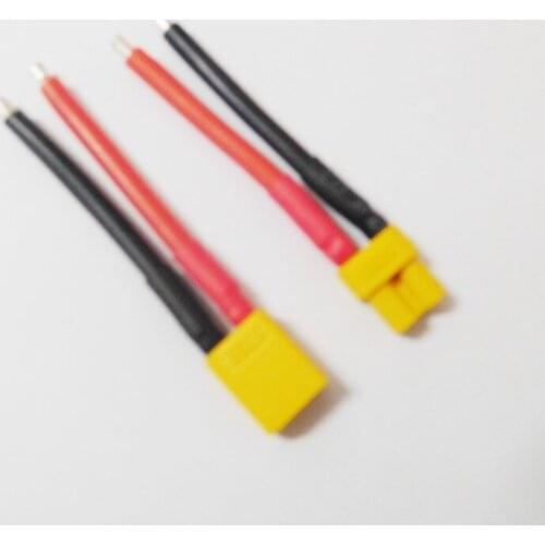 50Pair Male Female XT30 Connector With 5CM 14AWG Silicone Wire Charging Cable for RC Lipo ESC
