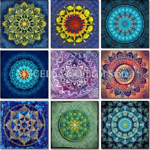 5D Diamond Painting Cross Stitch Pattern Diamond Embroidery Mandala Flowers Religion Mosaic Full Drill Diy Home Decor Christmas