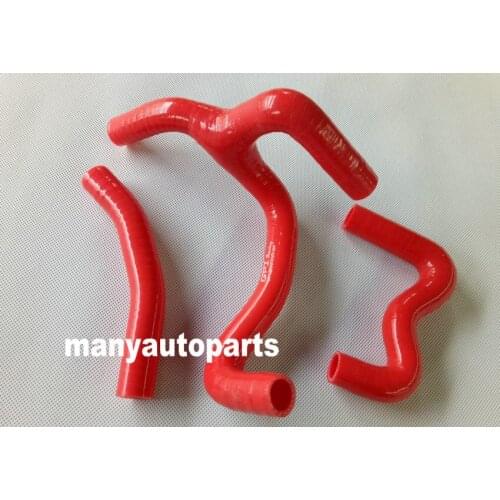 RED silicone radiator hose for KTM 50SX 2012-2016 12 13 14 15 16 2012 2013 2014 2015 2016