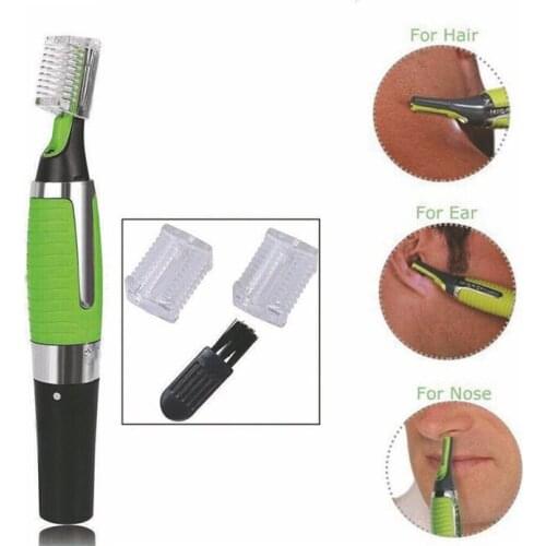Mens Multifunctional Hair Trimmer Groomer Face Hair Remover Ear Eyebrows Nose Trimmer Led Light Shaver Hair Removal Products