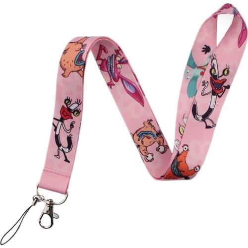 Real Monsters Lanyards Cool Neck Strap webbings ribbons Phone Keys ID Card Holder Lanyard For Keys DIY Hang Ropes