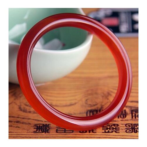 Natural Red Agate Bangle Red Chalcedony Bracelet Jade Bangles Decorative Pattern Bracelet Jade Jewelry