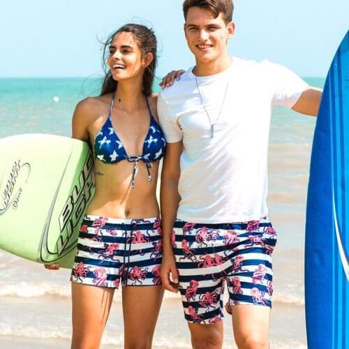 New 2021 vacation sexy swimwear gym sports men beach shorts swim trunk surf swimsuits men swimming pool bikinis shorts