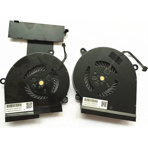 New CPU GPU fan for HP OMEN 15-DC 15-DC0013TX 15-DC0004TX 15-dc0005TX TPN-Q211 Cooler Fan laptop Cooling cooler fan