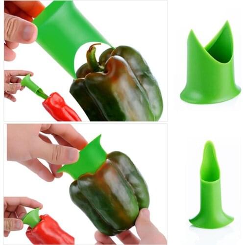 Fruits And Vegetables Sampler Two-piece Pepper Planter Tomato Core Remover Core Remover Dropship