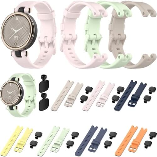 For Garmin Lily Smart Watch Silicone Band Straps Strap Women Fitness Sport Watchband Bracelet Replacement Accessories