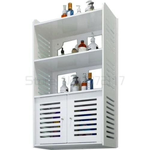 Toilet rack wall hanging toilet bathroom bathroom toilet toilet washing storage cabinet