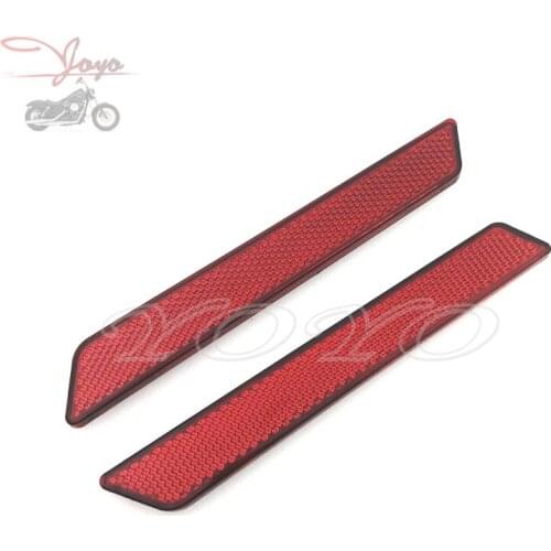 Reflectors Saddle Bag Latch Covers For Harley Touring FLHT FLHR FLHX Saddlebag 2014 2015 2016 2017 2018