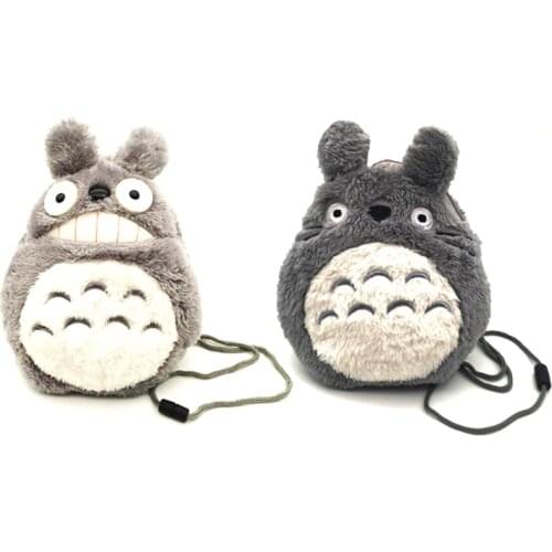 10/Lot My Neighbor TOTORO 20CM Shoulder Bag Plush Toy Doll