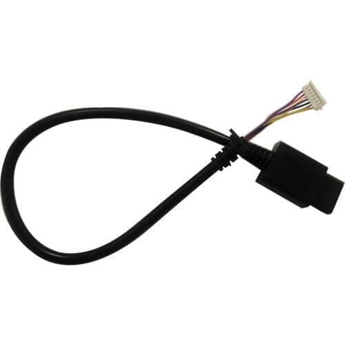 100pcs Single head line cable with JC2.0 white connector for N64 plug