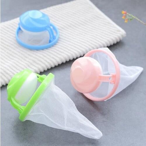 100pcs Mesh Filter Bag Home Washing Machine Laundry Supplies Floating Lint Mesh Pouch Filter Bag Filtration Laundry Ball JF