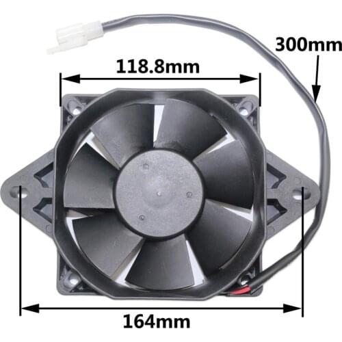 2500 Speed Oil Cooler Water Cooler New Electric Radiator Cooling Fan For Ktm Crf Yzf Kxf Rmz Klx Drz Quad Atv 150Cc 200Cc 250Cc