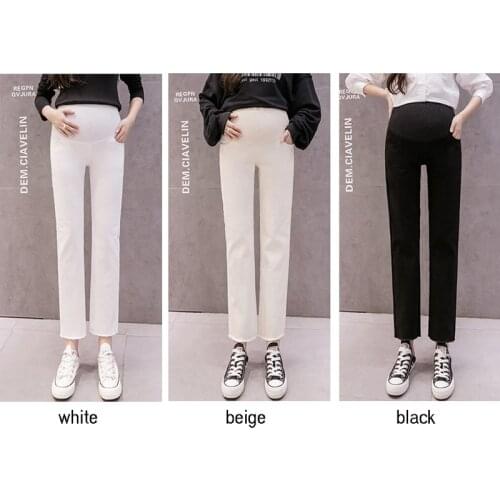 Maternity Pencil Pants Plus Size M-3XL 2018 New Skinny leg pregnancy pants Maternity Clothes leggings for pregnant Women