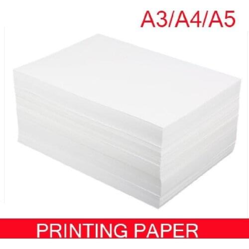 100 pces/ packaging 70g copier paper a4 single office material bag shovel 80g white paper FCL printable sticker copy paper