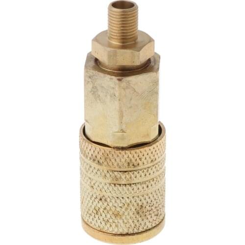 Tire Air Chuck Quick Coupler Car Air Compressor Thread Nozzle Adapter Pump Pipe Hose Accessories Twist-on Type Connector