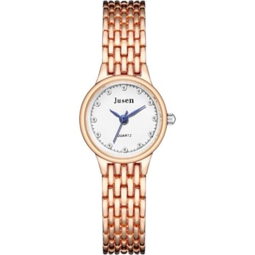 New Women Watch Fashion Rose Gold Stainless Steel Belt Watches Luxury Brand Casual Ladies Diamond Quartz Wristwatch reloj mujer