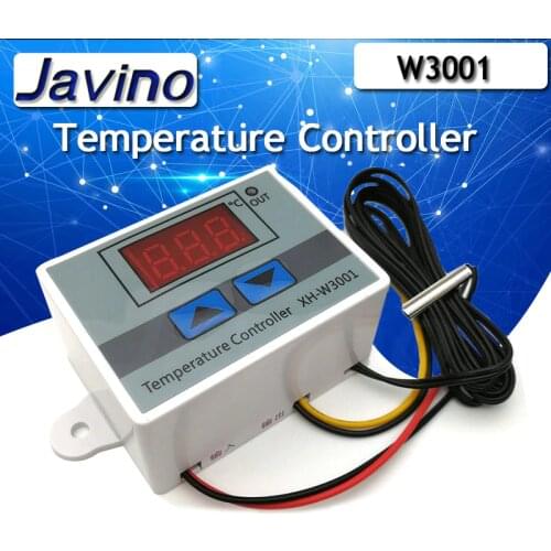 W3001 110V 220V 12V 24V Digital Temperature Controller Thermostat Thermoregulator Aquarium Incubator Water Heater Temp Regulator