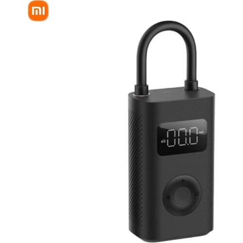Xiaomi Mijia Electric Inflator Portable Air Pump 1s Mini LED Smart Digital Pressure Sensor for Bike Motorcycle Car Tire Soccer