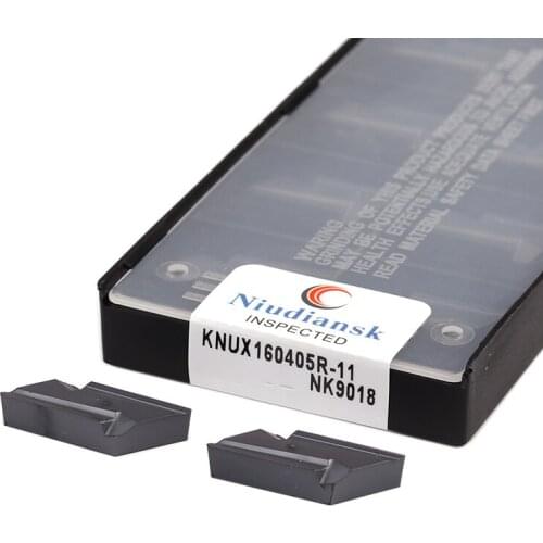KNUX160405R-11 NK9018 Milling Cutter Carbide Insert CNC Lathe Cutting Tool KNUX160405 Milling Blade Stainless Steel Turning Tool