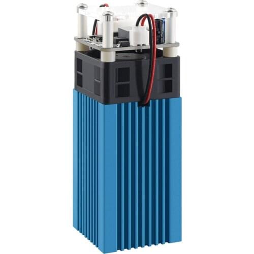 5.5W laser module kit 450nm TTL module fixed focus laser head compression spot technology wood metal engraving and cutting