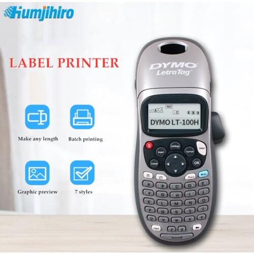 LetraTag Label Maker for Dymo LT-100H 21455 Handheld Label Printer Letratag Office Home Handheld Portable Label Typewriter