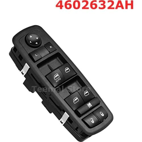 Master Power Window Switch 4602632AH For Dodge Journey Nitro 2008-2012 Fit Jeep Liberty 4602632AG 4602632AF