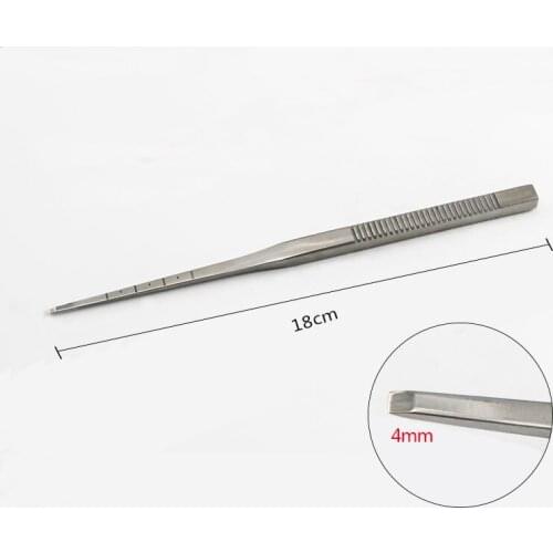 Plastic Nasal Knife Stainless Steel Spatula Round Handle Beauty Equipment High Hardness Tool