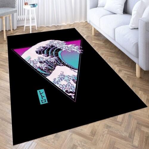 The Great Synthwave Carpet Decora Home Bedroom Kitchen Anti-slip Mat Rug Doormat Aisle Floor Mat Bath Mats Doormat