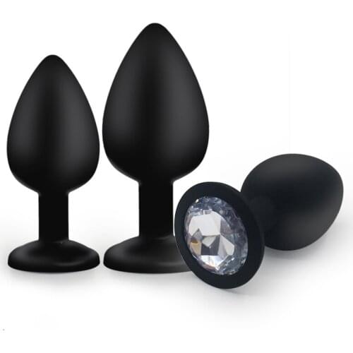 Adult sex toys Silicone anal plug sex toys for woman couples Jewelry dilatador anal Stimulator Sex Toys Dildo butt plug soft