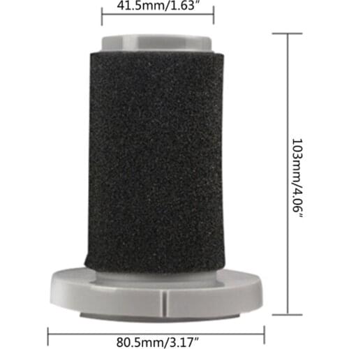 4XFB HEPA Vacuum Cleaner Filter Element and Sponge for Deerma DX700 Vacuum Cleaner Cleaning Brushes Replacement Filter