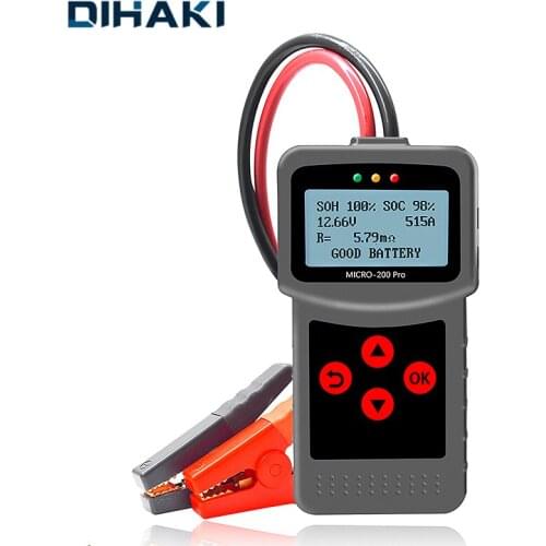 12V Car Battery Tester Portable Auto Battery Tester Volt Tester Checker Quick Cranking Charging Battery Diagnostic Tool For Car