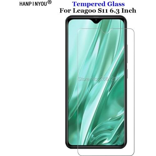 For Leagoo S11 Tempered Glass 9H 2.5D Premium Phone Screen Protector Film For Leagoo S 11 6.3"