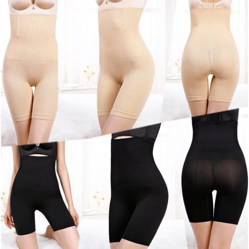 Women High Waist Shaper Shorts Breathable Body Shaper Slimming Tummy Underwear Panty Shapers Waist Trainer Fajas