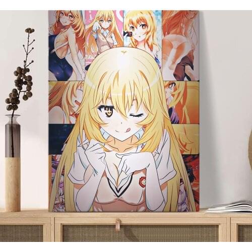 To Aru Majutsu No Index Shokuhou Misaki Anime Home Decor Canvas Painting Wall Pictures Living Room Decoration Art Posters Prints