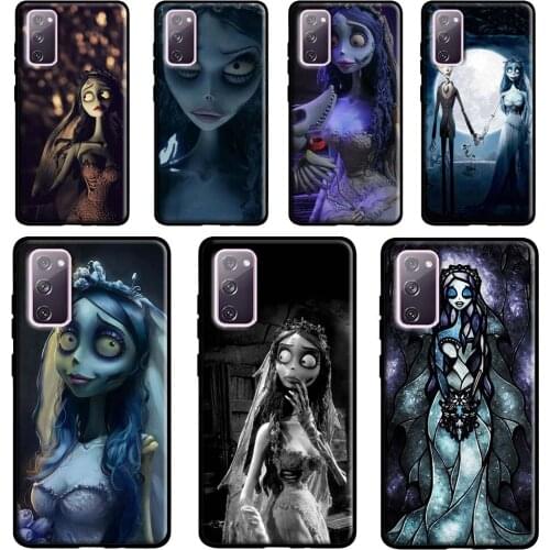 Corpse Bride Emily Case For Samsung Galaxy S20 FE S21 Ultra Note 20 Note9 Note10 S8 S10 S9 Plus S10e Coque