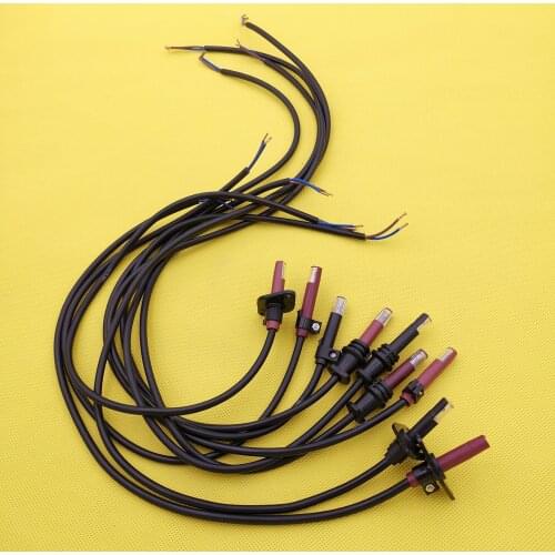 QRB1 flame detector Standard photocell plastic/Glass bulb photosensitive tube Electric Eye burner Fire Detection Combustor