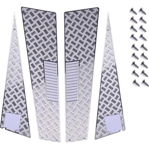 For MN G500 MN86S MN86 MN86KS MN86K RC Car Metal Engine Cover Skid Plate Hood Anti-Skid Board Upgrade Accessories Parts