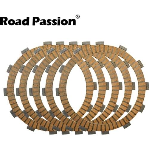 Road Passion 5pcs Motorcycle Clutch Friction Plates Kit For Kawasaki EX250 Ninja 250 250R 2006-2007 ZZR250 EL250 Eliminator