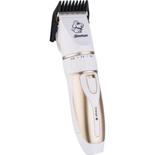 Baorun electric hair clippers for dogs and cats Professional rechargeable universal electric fader for cats dogs pet trimmer