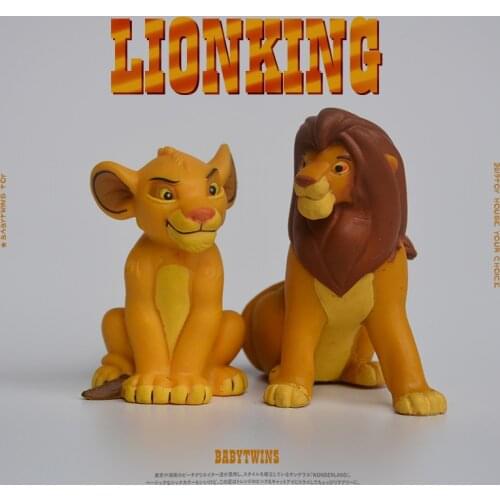 12PCS 6cm Exquisite Disney Lion King ornament model Simba ornament model cartoon doll collection ornaments