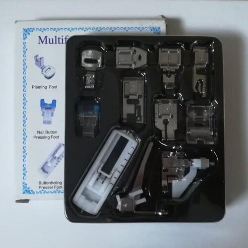 11pcs Presser Foot SET Sewing Accessories for Electric Household FHSM 505a Domestic Sewing Machine