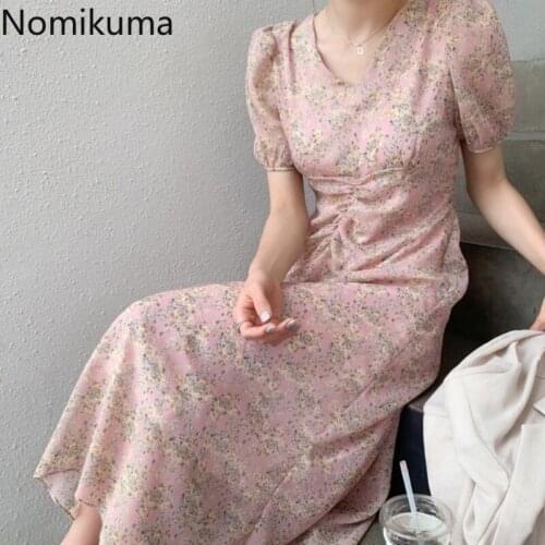 Розовые летние платья Nomikuma China At AliExpress