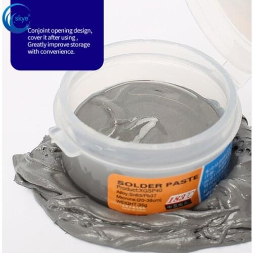 Mechanic 183c Welding Fluxes Solder Paste XGSP40 XG-50 XG30 SMD SMT Sn63/Pb37 Tool Soldering Iron Station Flux Scraper Repair