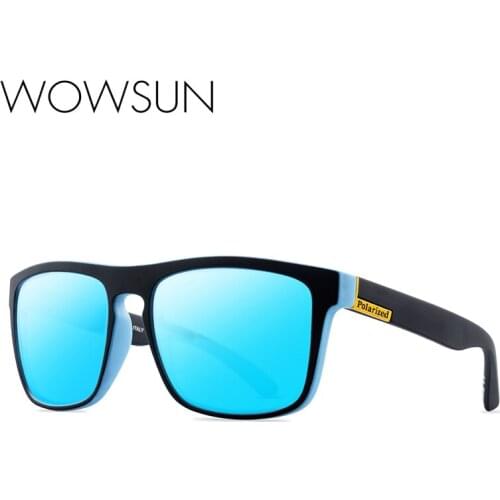 Polarized Sunglasses Square Frame Unisex Sunglasses